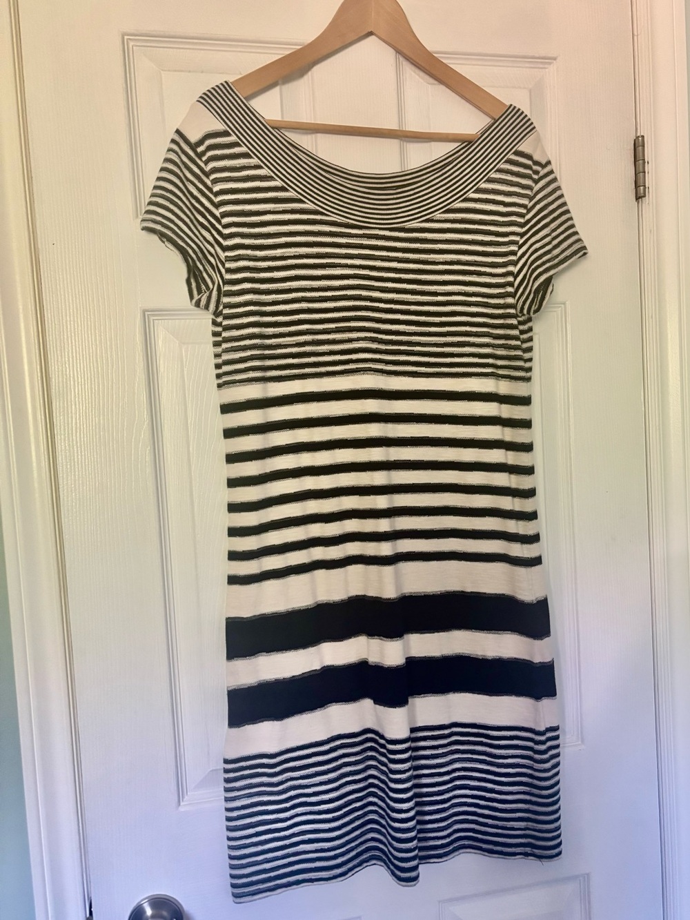 Maeve Anthropologie Haven Dress | Striped Lightweight Knit | Size M
